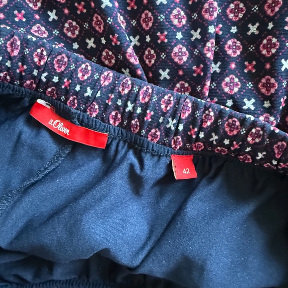 Purple patterned skirt - Picture 4 of 4